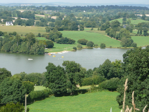 Lac dela Dathee with our land in the foreground